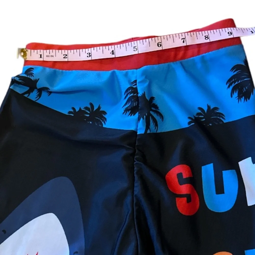 Swimsuits boys Children Beach Shorts Cartoon Prints, Set of 2